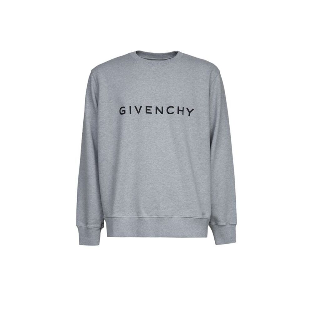 Givenchy Gray Cotton Men's Sweatshirt
